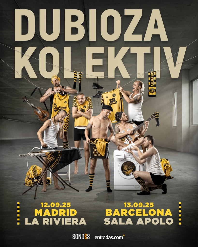 Dubioza Kolektiv anuncia conciertos en Madrid y Barcelona